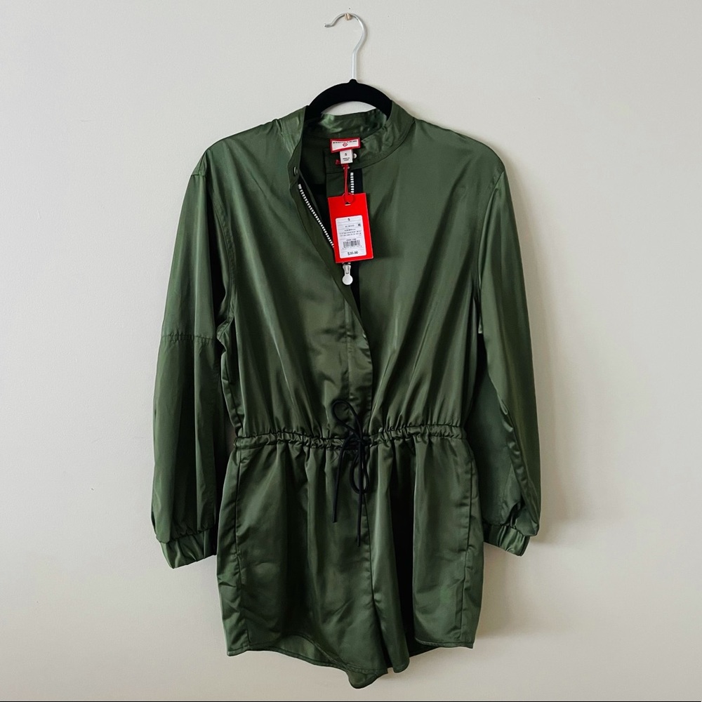 Hunter by Target green romper. Size small